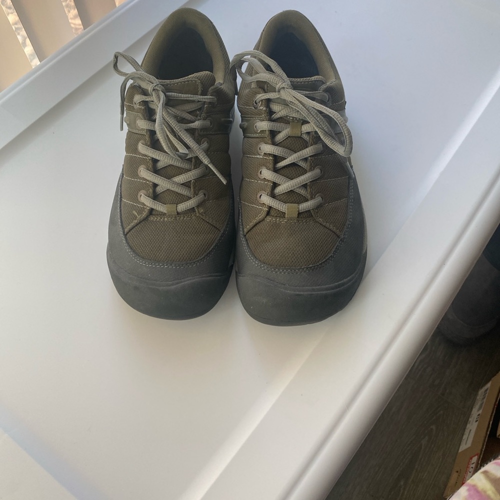Keen Olive and Gray Women's Sneakers
